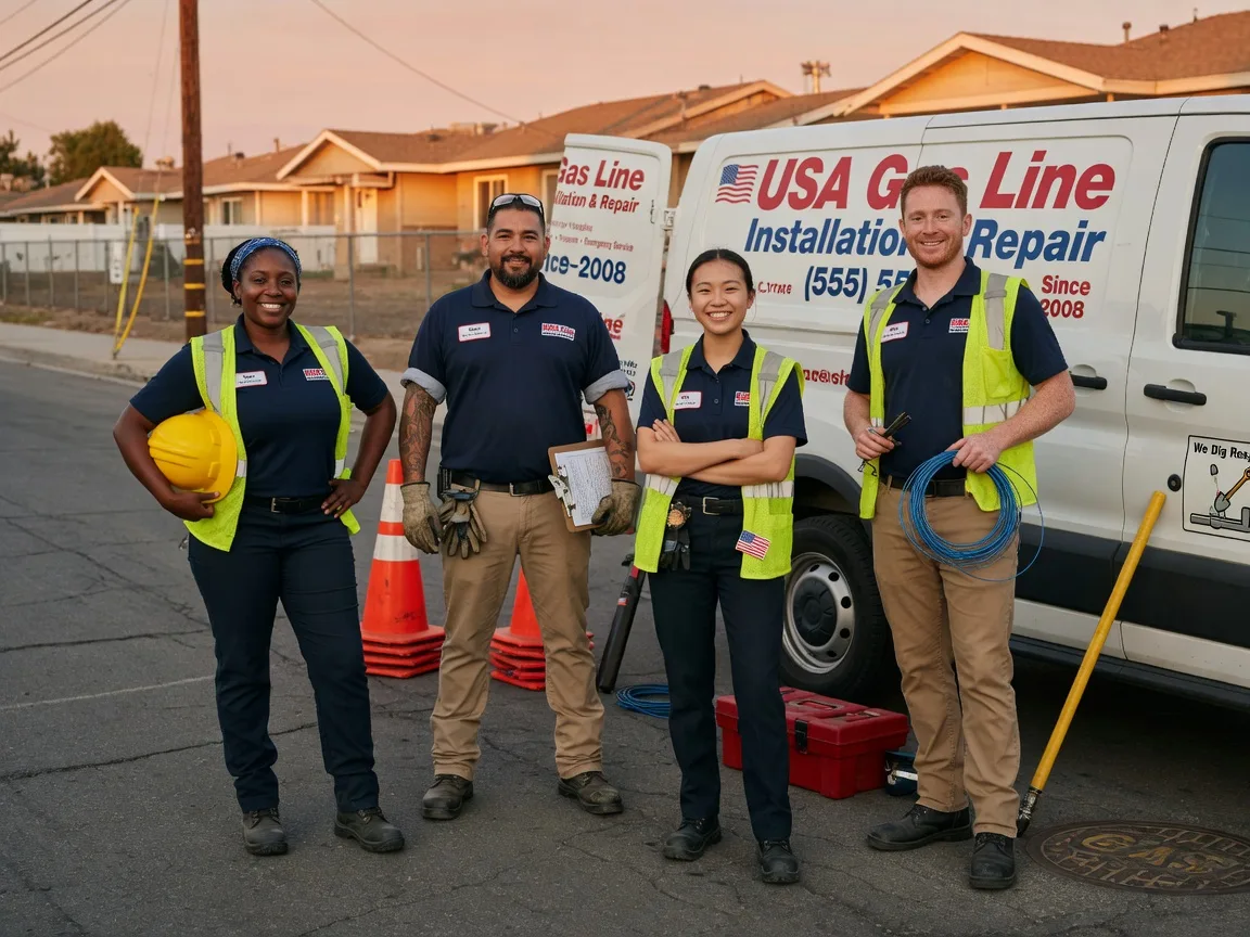 Gas Line Installation company in Cement City, MI